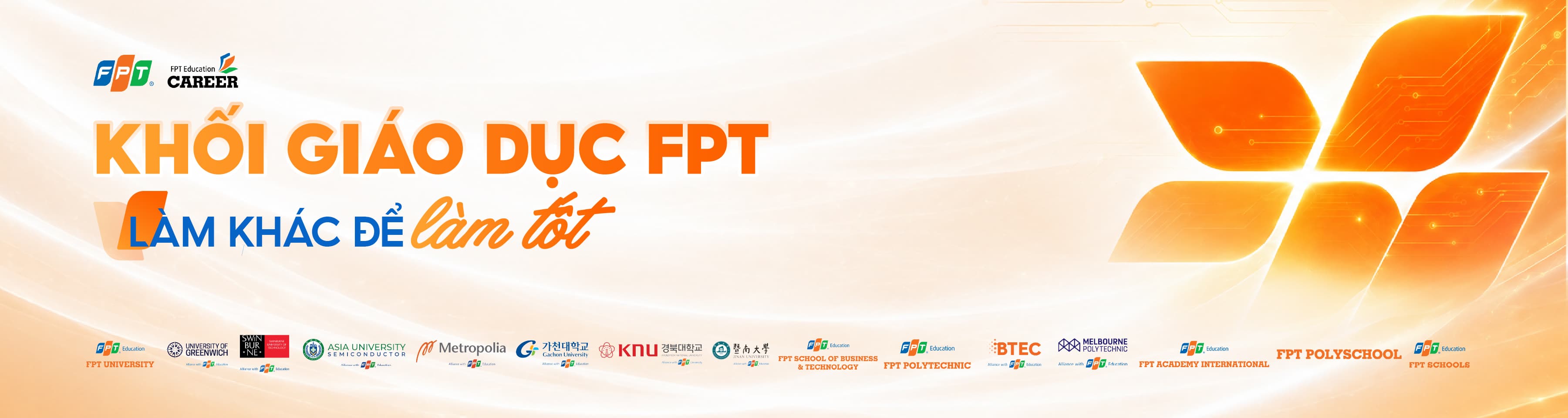 Banner tuyển dụng Giáo dục FPT